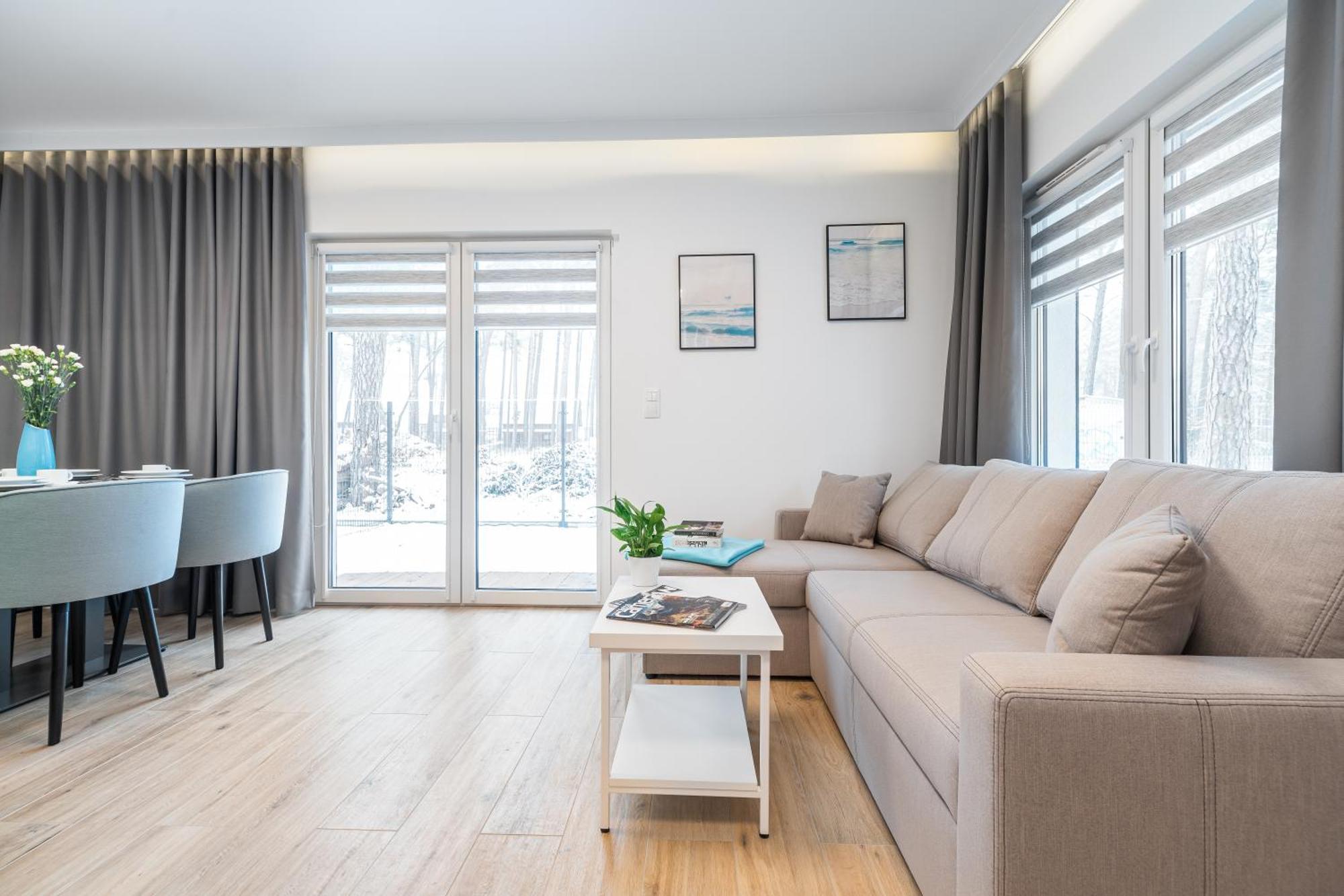 Вилла Dziwnowek Apartament Horizon Park 4A Экстерьер фото